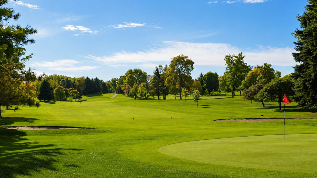 Greenhorn golf course view